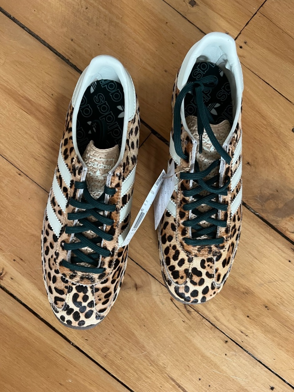 Adidas SL 72 OG Leopard Print – New, Never Worn – Size 8 - Picture 3 of 6